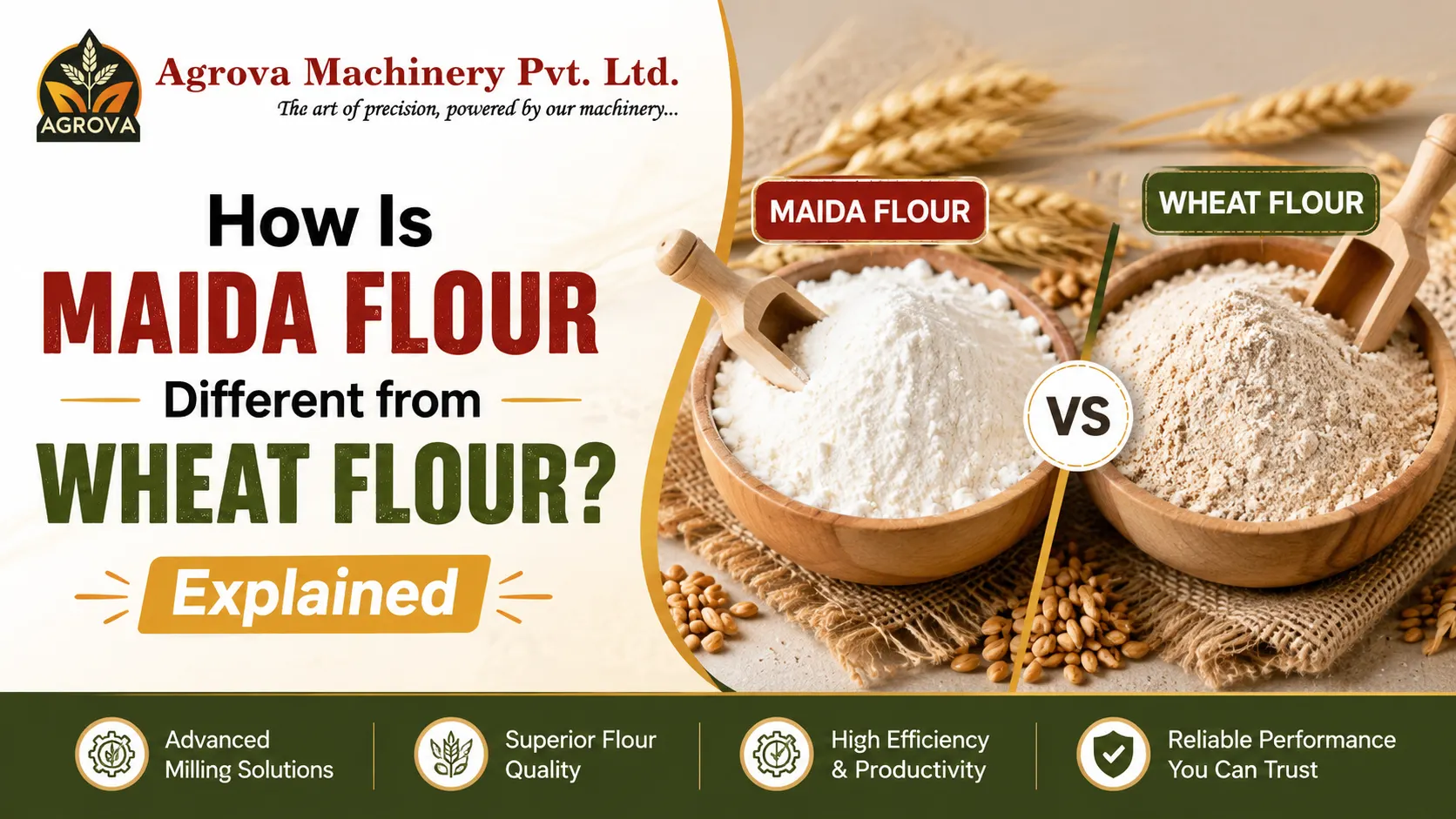 You are currently viewing How Is Maida Flour Different from Wheat Flour? Explained